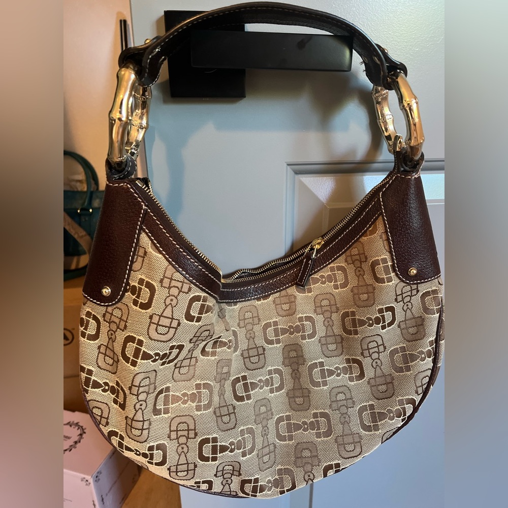 Gucci Bamboo ring hobo like new